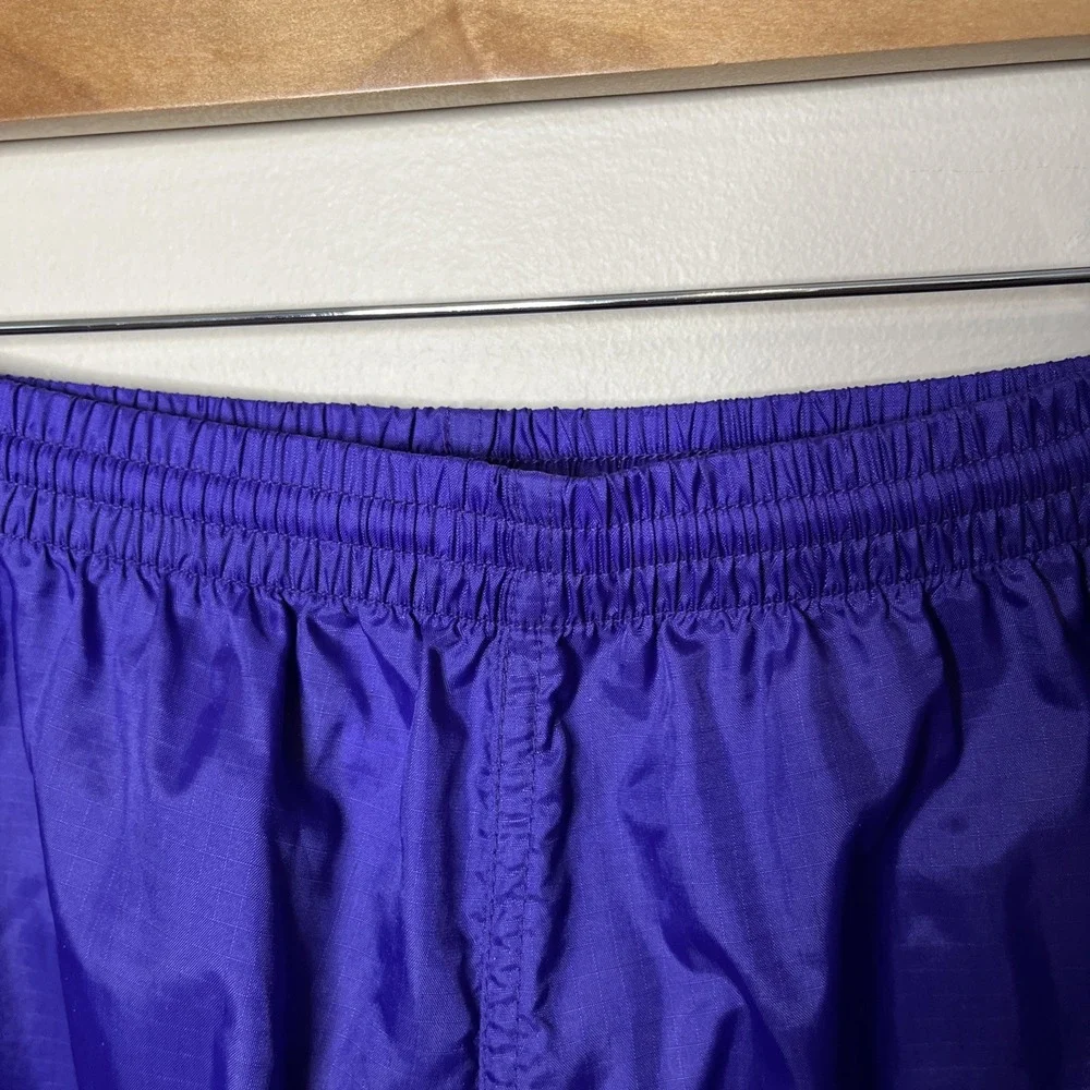 Vintage Helly Hansen Windbreaker Hiking‎ Rain Pants Small 90s Purple